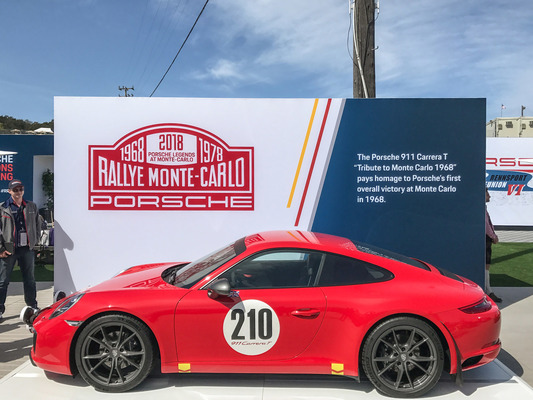 Tribut an die Monte Carlo Rallye von 1968 - Porsche Rennsport Reunion 2018