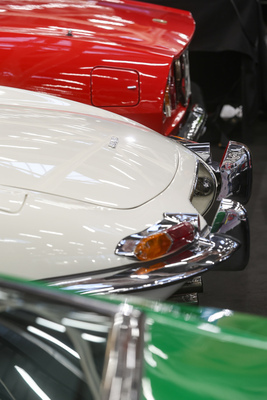 Tricolore - Alfa Romeo Montreal, Jaguar E-Type Series 1 und Fiat Dino Spider - 42. Auto e Moto d'Epoca 2025