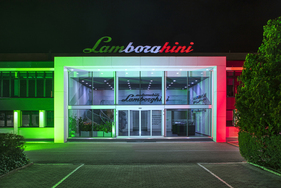 Tricolore am Eingang