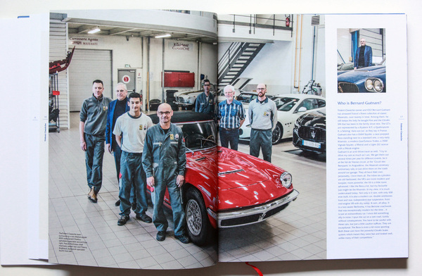 Trident Classiche - Buch "Classiche Masters - the finest workshops for classic Maseratis"