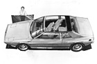 Triplex Ten Twenty Special (1977) - Studie von Chris Humberstone auf der Plattform des Alfasud, präsentiert am Genfer Autosalon 1977