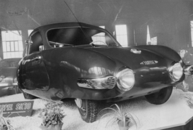 Trippel SK 10 (1951) - Internationale Automobilausstellung (IAA) in Frankfurt 1951 - Zündapp-Motor im Heck, Pontonform, zwei Sitze