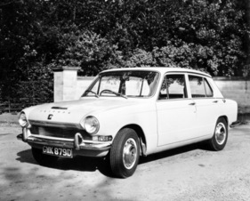 Triumph 1300 (1966) – frontgetriebene, kompakte Sportlimousine unterhalb des Triumph 2000