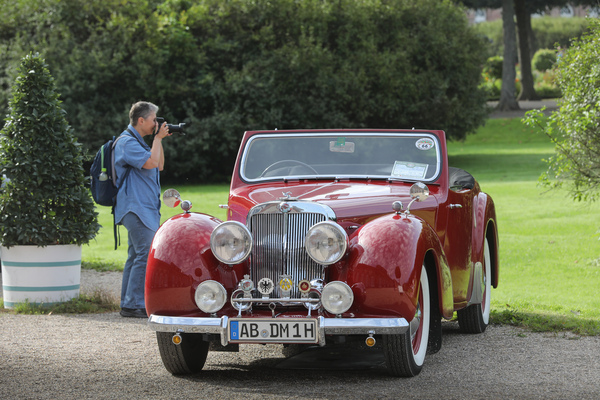 Triumph 1800 Roadster (1947) - geöffnet - 19. ASC Classic-Gala Schwetzingen 2023