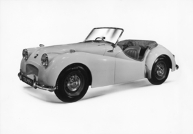 Triumph 20 TS (1952) - der Vorläufer des TR 2 mit rundlichem Heck