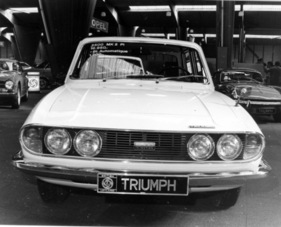 Triumph 2500 Mk II PI (1970) - Pfosten zu dick? - Genfer Autosalon 1970