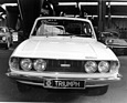 Triumph 2500 Mk II PI (1970) - Pfosten zu dick? - Genfer Autosalon 1970
