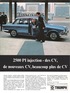 Triumph 2500 PI (1969) - Werbung aus dem Jahre 1969 -