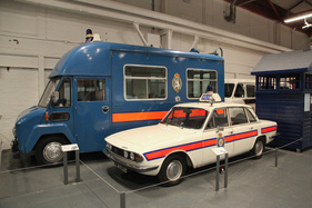 Triumph 2500 TC Police Car (1977) - schnelles und zuverlässiges Polizeiauto - Coventry Transport Museum