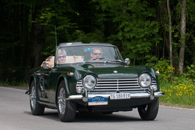 Triumph 4 A irs (1968) am OiO (Oldtimer in Obwalden) 2013 