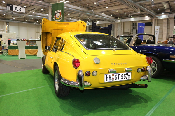 Triumph Clubstand - u.a. mit dem GT6 - Hamburg Motor Classics 2018