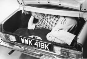 Triumph Dolomite (1972) - den grossen Kofferraum hatte auch die sportliche Version Sprint