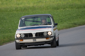 Triumph Dolomite (1976) an der Bergprüfung Altbüron 2017 - Feld 2