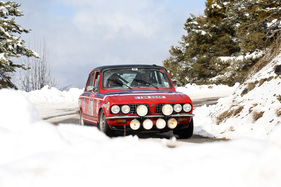 Triumph Dolomite Sprint (1976) an der Rallye Monte Carlo Historique 2015