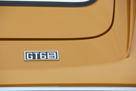 Triumph GT 6 (1971) - auch am Heck deutlich angeschrieben