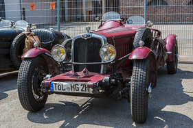 Triumph Gloria (1933) – Ecurie Anges Bleus im Boxenstop Tübingen 2025