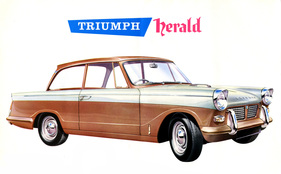 Triumph Herald (1960) - Abbildung aus einem Verkaufsprospekt von 1960