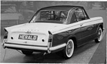 Triumph Herald (1960) - die Karosserie wurde von Michelotti entworfen - Genfer Autosalon 1960