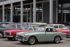 Triumph Italia (1962) - rarer Italo-Brite auf dem Besucherparkplatz - Motorworld Classics Bodensee 2019
