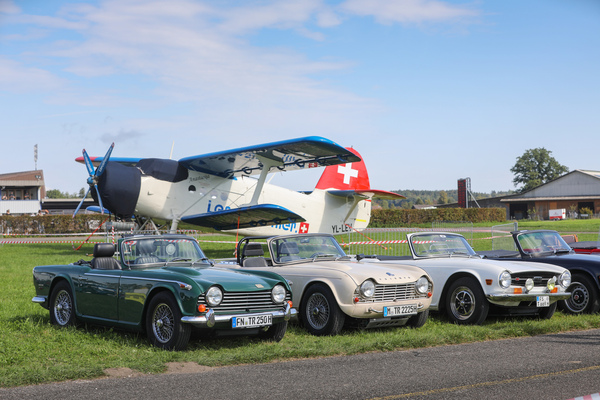 Triumph roadster with six and four-cylinder engines - Fantastic Plastic and Triumph Day 2025
