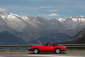 Triumph Spitfire 1500 (1975) - an der OCC Jungfrau Rallye 2015