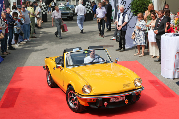 Triumph Spitfire 1500 (1976) - Drittplatzierter in der Kategorie "70er-Jahre" beim Zürich Classic Car Award 2021