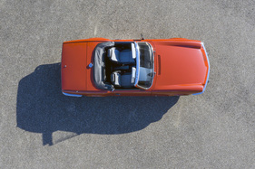 Triumph Spitfire 1500 (1977) - aus der Vogelperspektive Triumph Spitfire 1500 (1977) - aus der Vogelperspektive