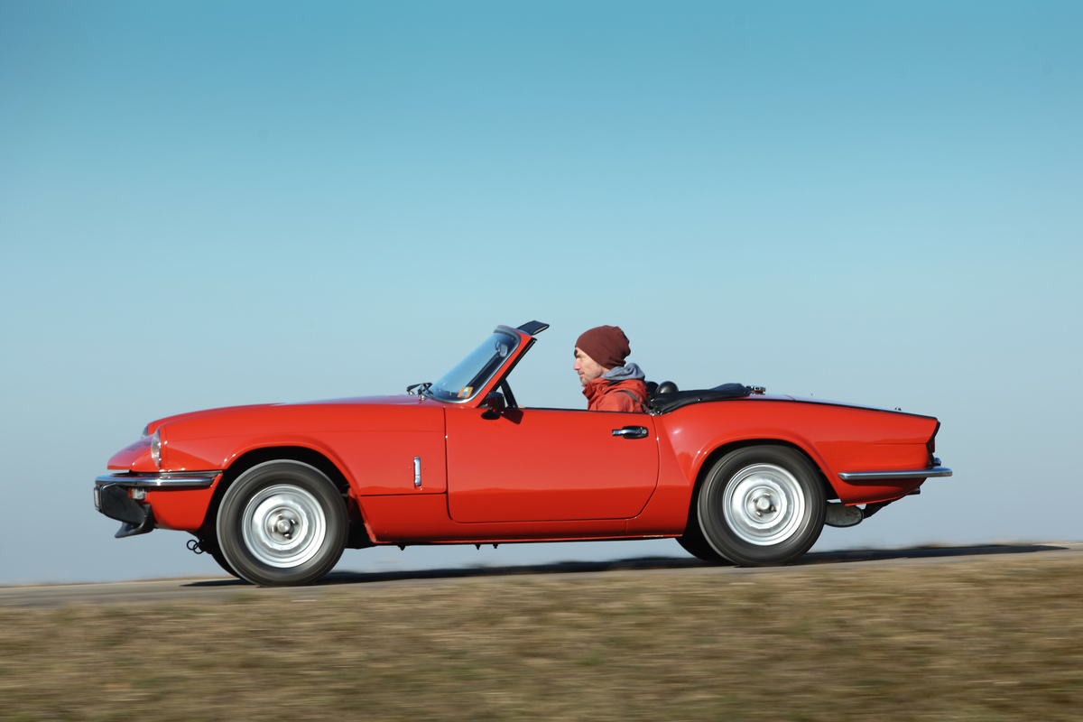 Triumph Spitfire 1500 (1977) - offen begeistert der Roadster am meisten
