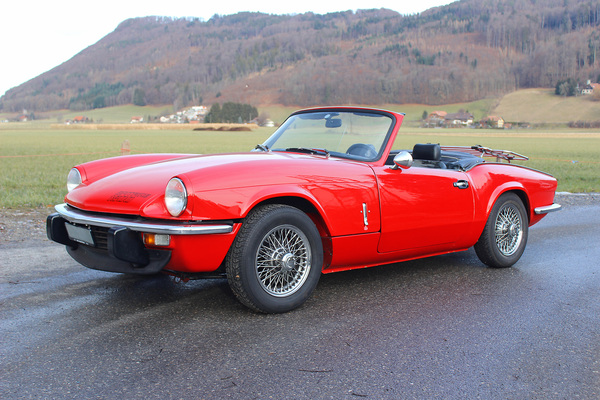 Triumph Spitfire 1500 (1977) - vorgesehen für die Versteigerung der Oldtimer Galerie in Toffen am 26. April 2014