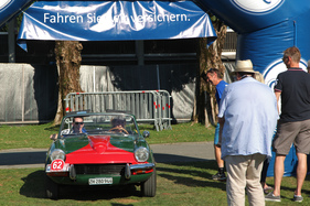 Triumph Spitfire (1972) - an der OCC Jungfrau-Rallye 2016