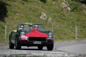Triumph Spitfire (1972) - an der OCC Jungfrau Rallye 2017
