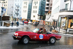 Triumph Spitfire (1978) - am Winter-RAID 2015