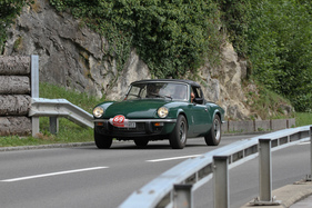 Triumph Spitfire (1978) - an der OCC Jungfrau Rallye 2020
