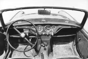 Triumph Spitfire 4 (1963) - eine Ausführung des Lenkrads