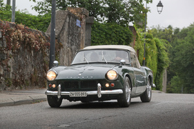 Bild Triumph Spitfire Mk 2 (1965) - bei der Abreise - Concours d'Elégance Suisse "spéciale" 2021 in Coppet