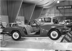 Triumph Spitfire Mk III (1967) - erstmals in Genf gezeigte verbesserte Auflage des günstigen britischen Roadsters - Genfer Autosalon 1967