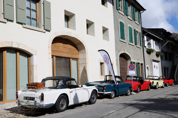Triumph-Sportwagen aus zwei Jahrzehnten - 32. Swiss Classic British Car Meeting St-Prex 2024