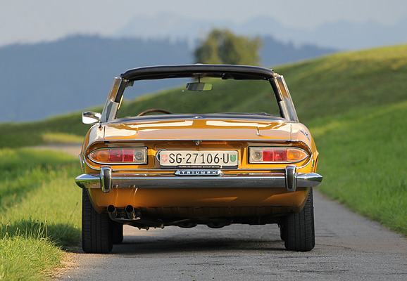Triumph Stag (1970) - auch von hinten eine erfreuliche Erscheinung