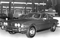 Triumph Stag - weitgehend unverändertes Spitzenmodell von Triumph - am Genfer Automobilsalon 1974