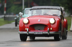Triumph TR 2 (1955) - am GP Brugger Schachen 2015