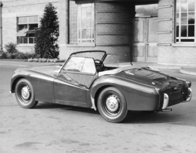 Triumph TR 3 (1956) - der Vorgänger des TR 4