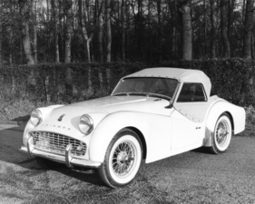 Triumph TR 3 (1957) - Seitenansicht, links