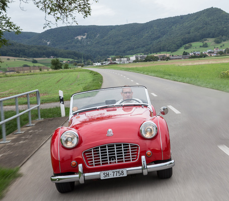 Triumph TR 3 (1957) - schnelles Reisen ist mit ihm jederzeit möglich
