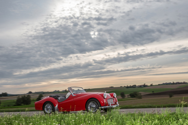 Triumph TR 3 (1957) - tiefe Türausschnitte für mehr Frischluft
