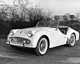 Triumph TR 3 (1958) - die Speichenräder waren beliebt