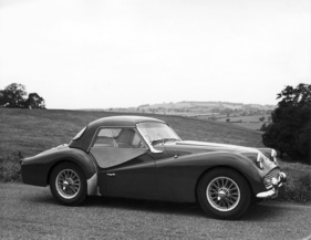 Triumph TR 3 (1959) - mit aufgesetztem Hardtop