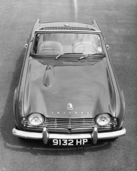 Triumph TR 4 (1961) - Vorderansicht des Pressewagens