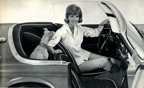 Triumph TR 4 (1962) - viel Platz für Frau und Hund - aus dem Verkaufsprospekt