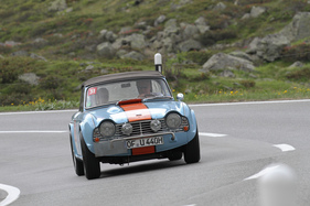 Triumph TR 4 (1964) - Flüelapass - Passione Caracciola 2017