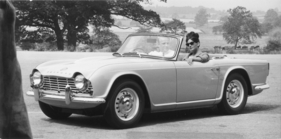 Triumph TR 4 (1964) - Promotionsaufnahme